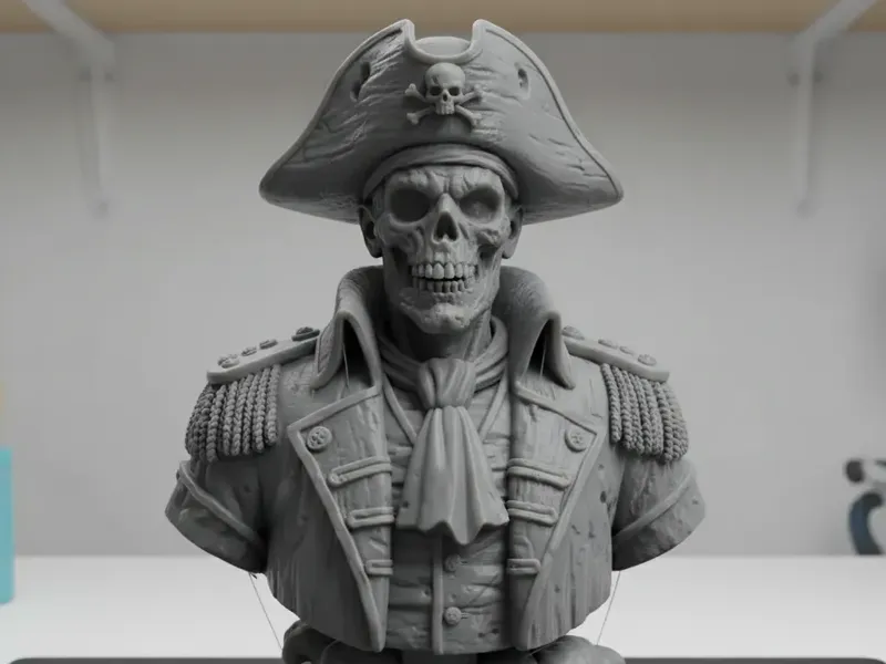 Undead Pirate Bust