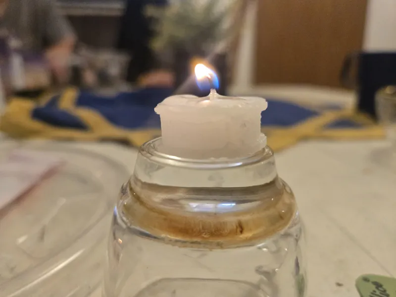 Spool The Tea Candle