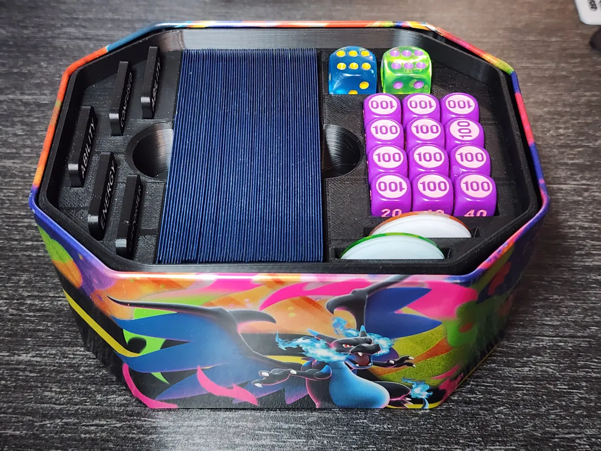 Insert pour boîte deck Pokémon