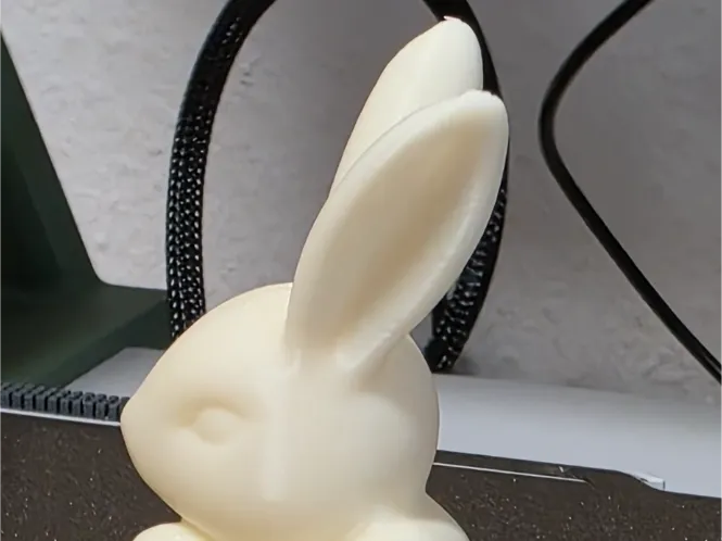 Hase mit Schleife