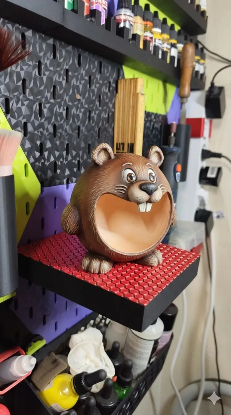 Beaver Snack Box: The Snacking Beaver for Your Home! - Free 3D Print ...