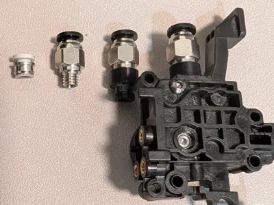 Anycubic kobra s1 collet insert for ver 2 extruder
