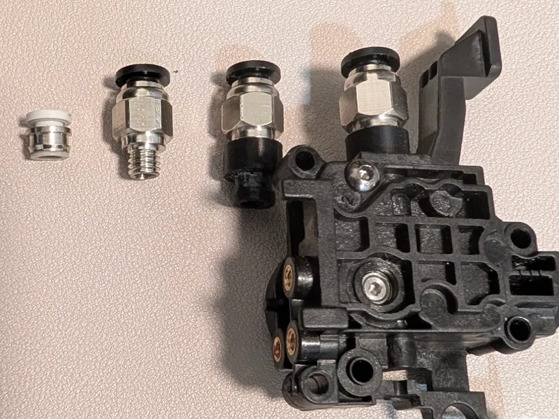 Anycubic kobra s1 collet insert for ver 2 extruder