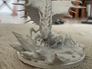 Remorhaz - Tabletop RPG Miniature (D&D)