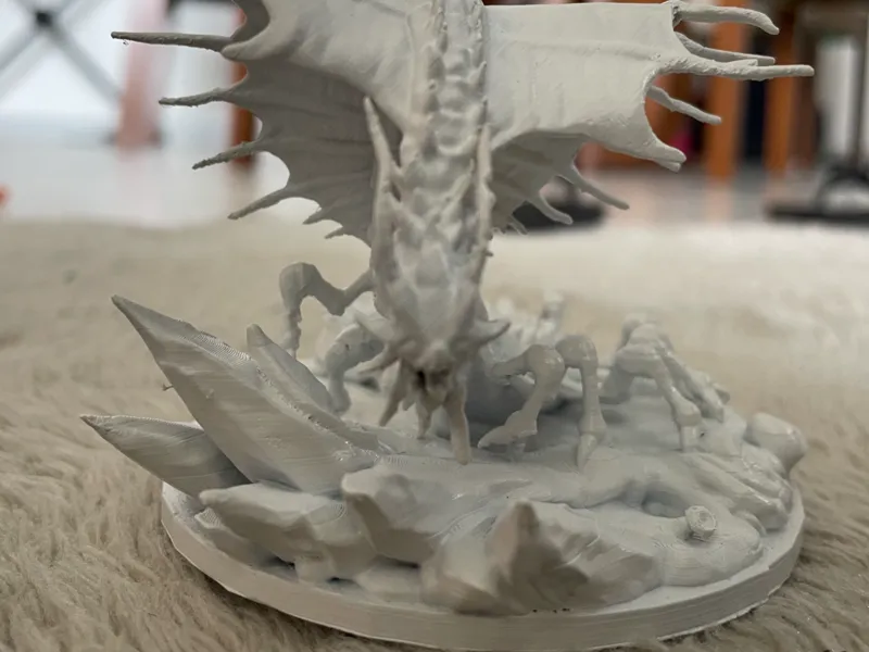 Remorhaz - Tabletop RPG Miniature (D&D)