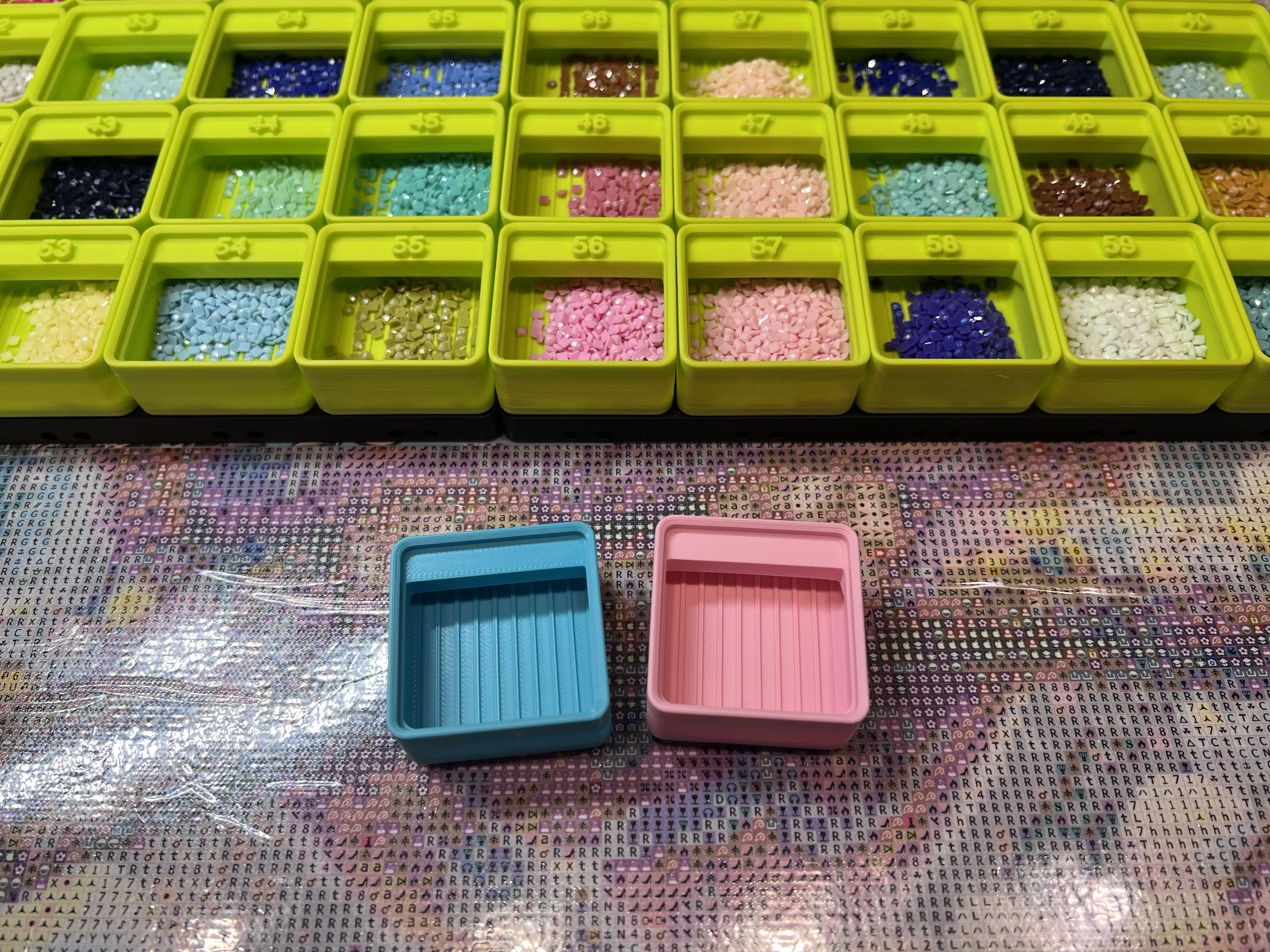 Diamond Painting Schiffchen 3d Druck