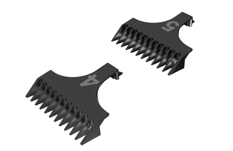 Hair clipper combs - razor no. 4 - 5