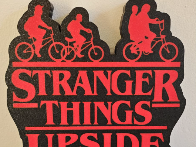 Stranger Things LED Light Box – Upside Down Lamp