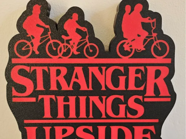 Stranger Things LED Light Box – Upside Down Lamp