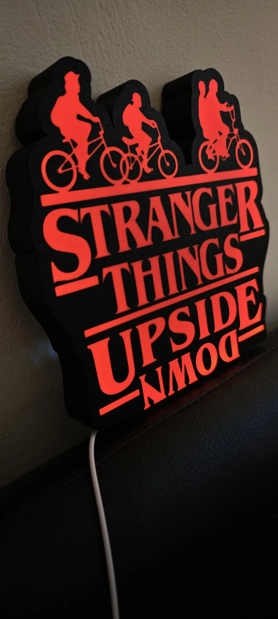 Stranger Things Led Caja de Luz LED de Stranger Things – Lámpara del Mundo del Revés ...