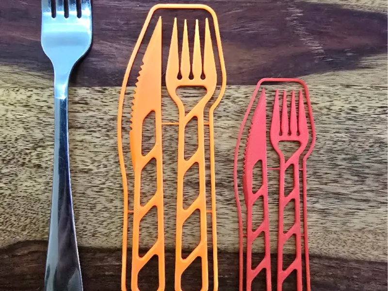 Travel/Disposable Child Safe Knife, Fork and Spoon