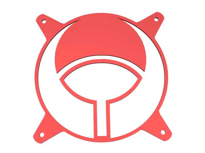 Naruto UCHIHA Clan - Custom 120mm Fan Grill Face