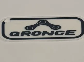 Qronge Ebike Logo Keychain