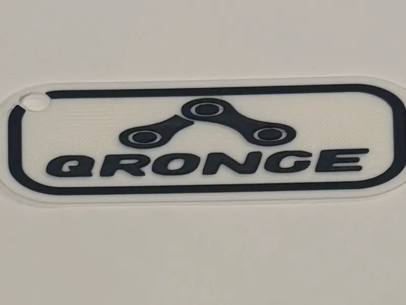 Qronge Ebike Logo Keychain