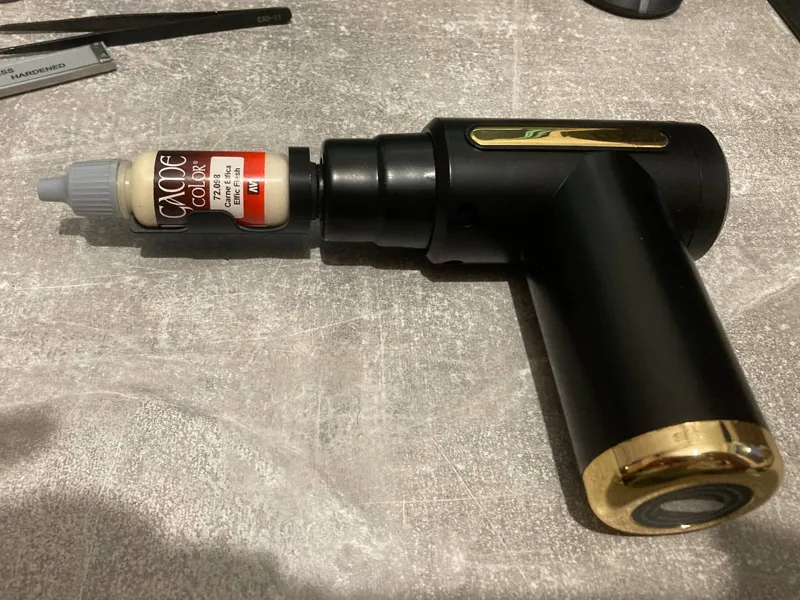 Massage gun paint shakers 