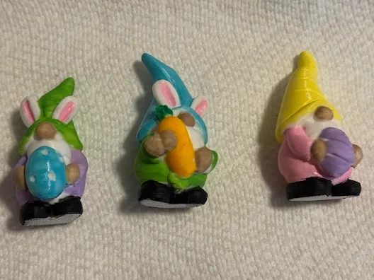 mini easter gnomes
