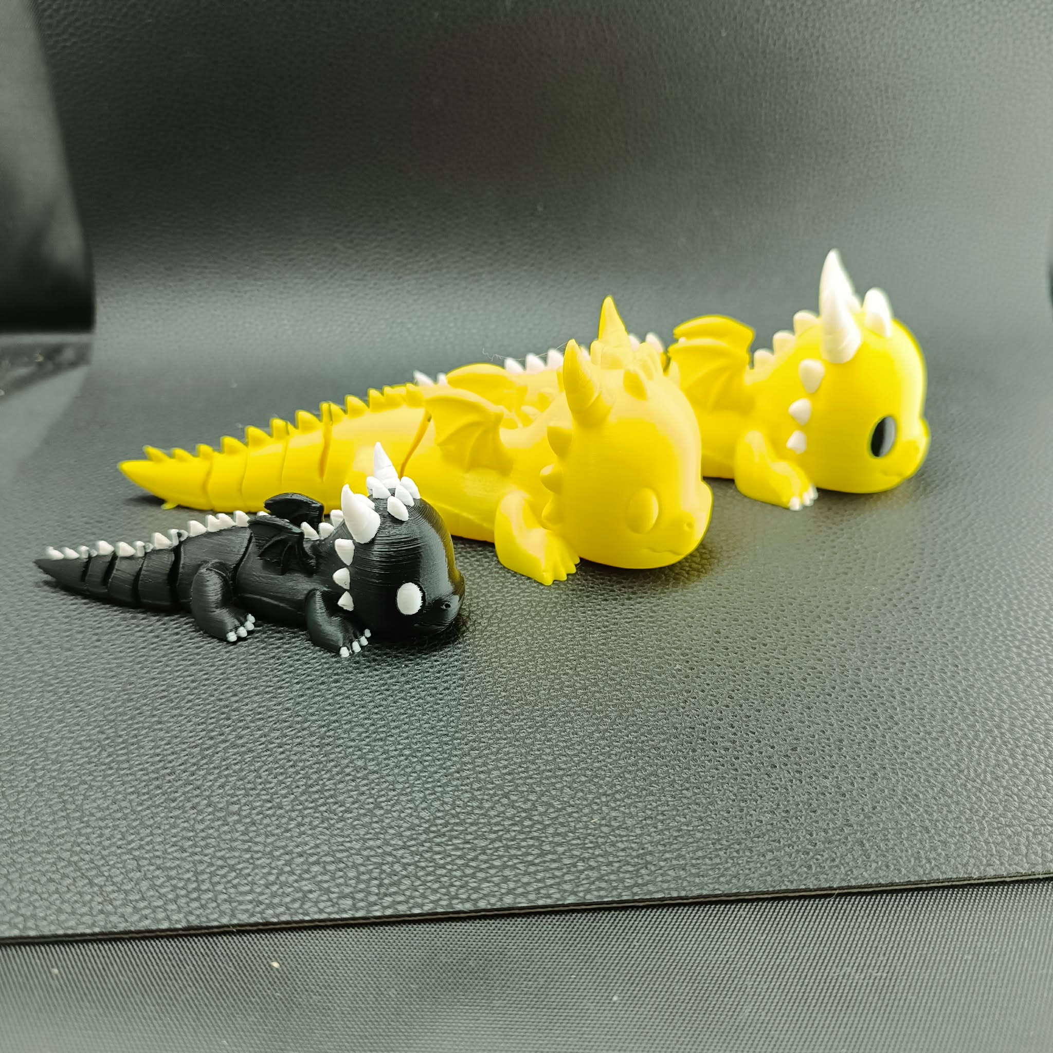 Flexi Dragon – Articulated Multi & Single Color - drakeforge3d