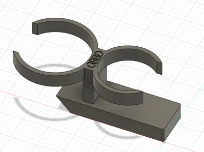 Audi A4 B7 Dual Cup Holder Rings 