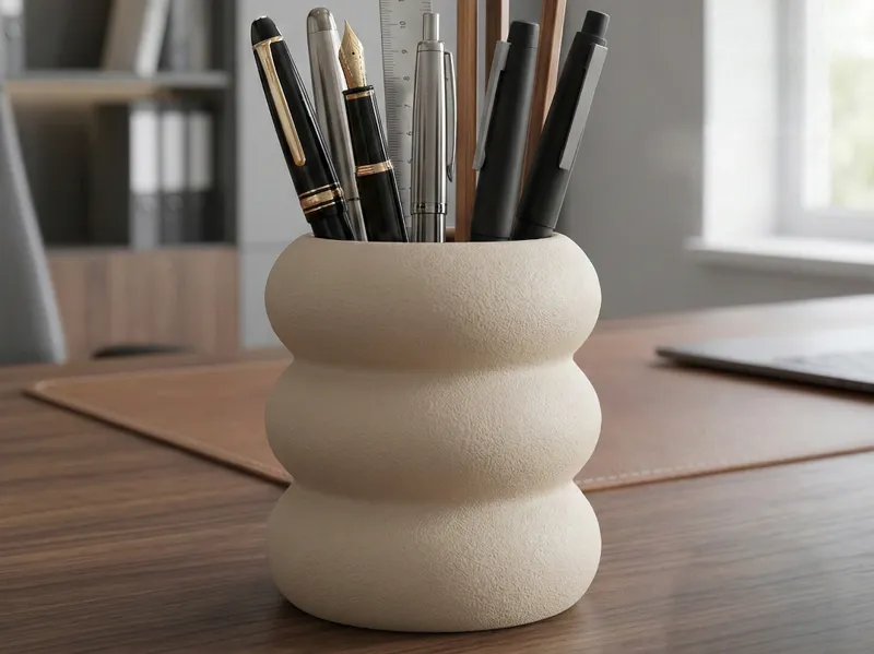 Sculptural Bumpy Ceramic Organizer