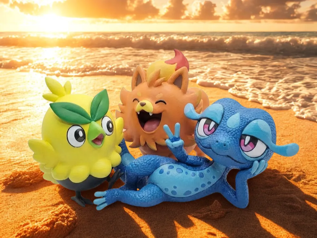 Generation 10 Starters - Free 3D Print Model - MakerWorld