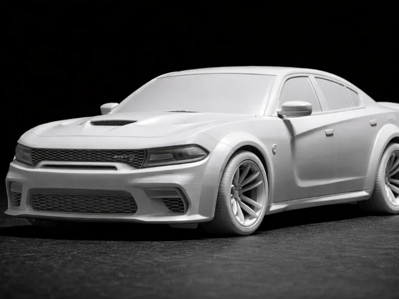 Dodge Charger Hellcat Widebody – 1:24 Scale