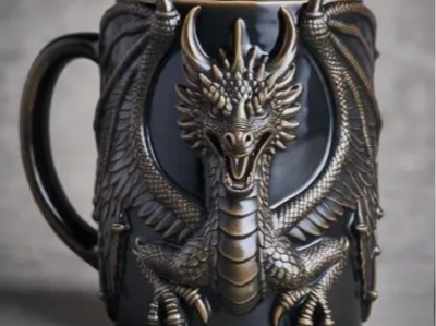 Epic Dragon Relief Mug