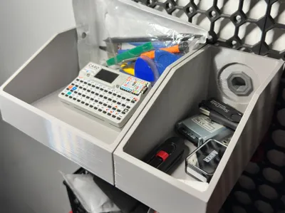 Multiboard Bins - Sturdy, multiple sizes, compact