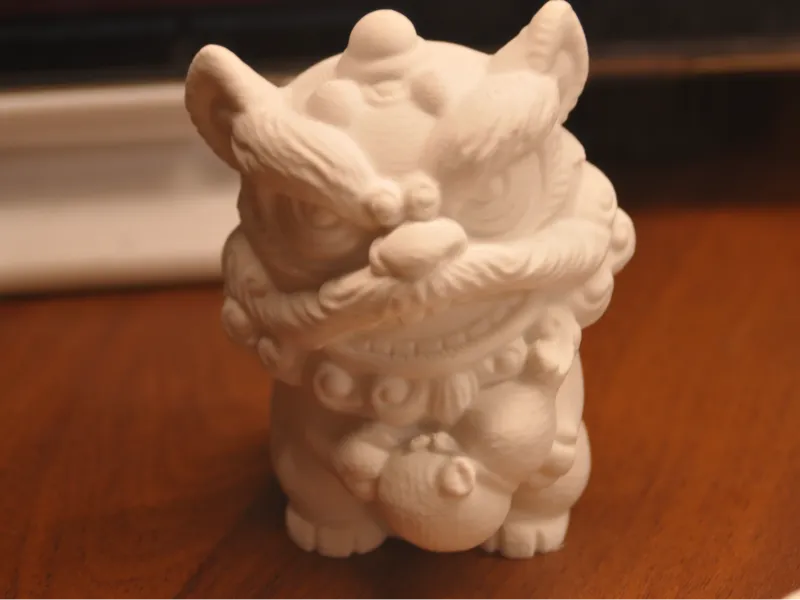 醒狮摆件贰