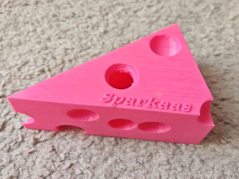 Dog Treat Toy in the shape of Cheese