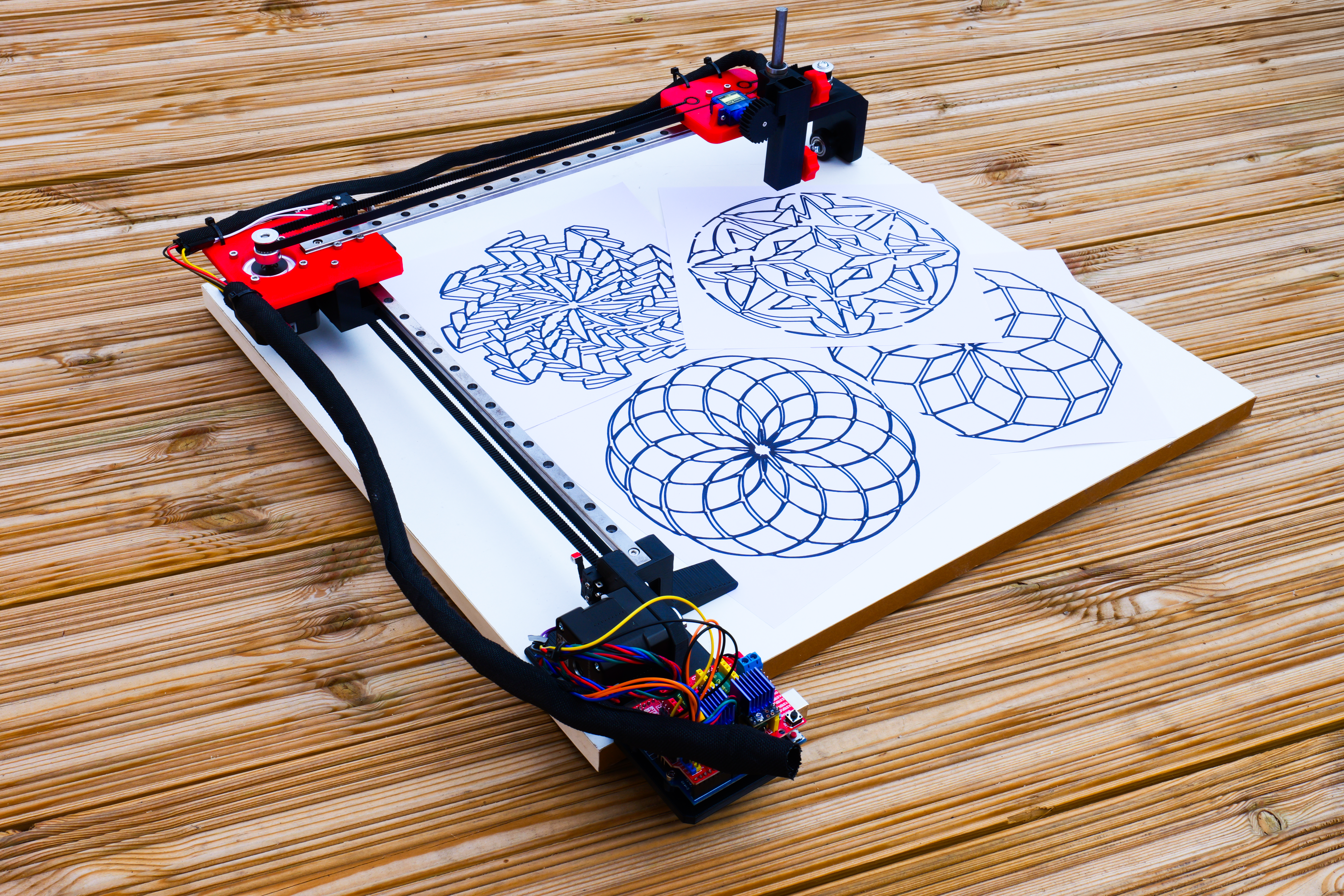 3D Printed Drawing Machine
