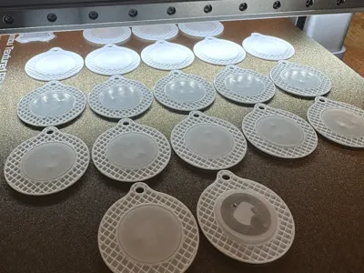 tag 40mm para chip nfs
