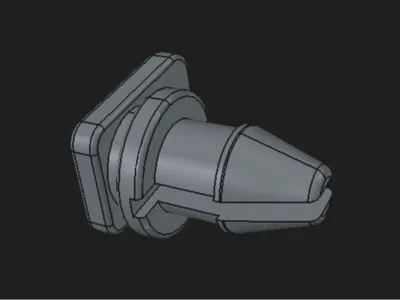 Trim clip button