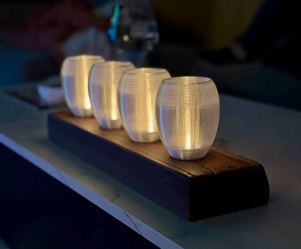 Tea Light Candle Holder ~ 2 Sizes! - Free 3D Print Model - MakerWorld