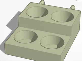 Soporte Vallejo x4 Ikea Skadis