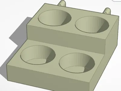 Vallejo x4 Ikea Skadis Holder