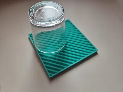 Drain the glasses