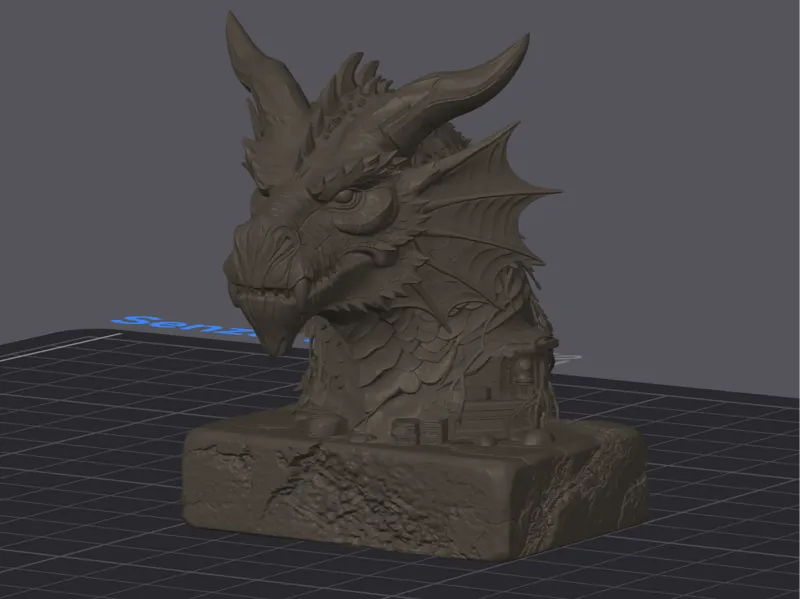 Drago-statua