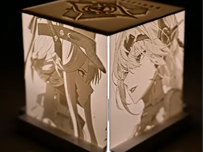 Punishing: Gray Raven Bianca Light Box