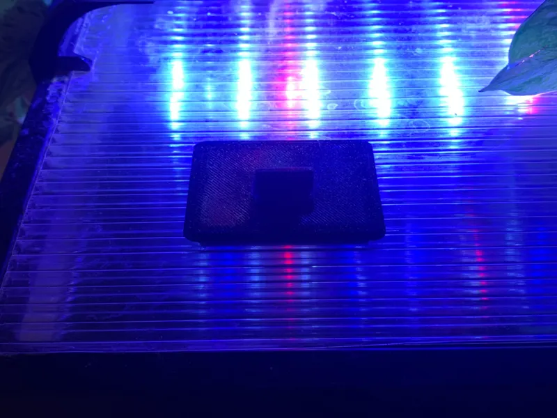 Aquarium feeding port