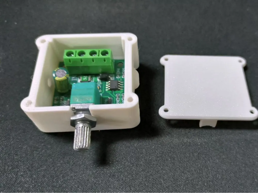 PWM DC Motor Speed Controller Enclosure (two-sided cable entry) - Free ...