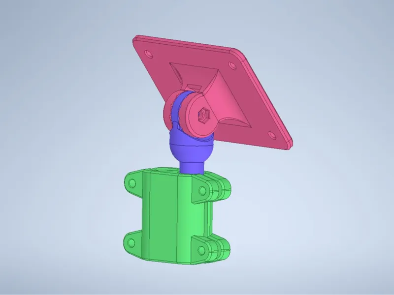 E-drum pad mount 19mm