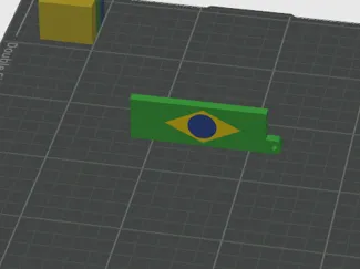 Llavero destapador abrir latas de brasil