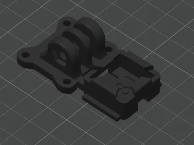 bee35 front-mounted head GPS mount