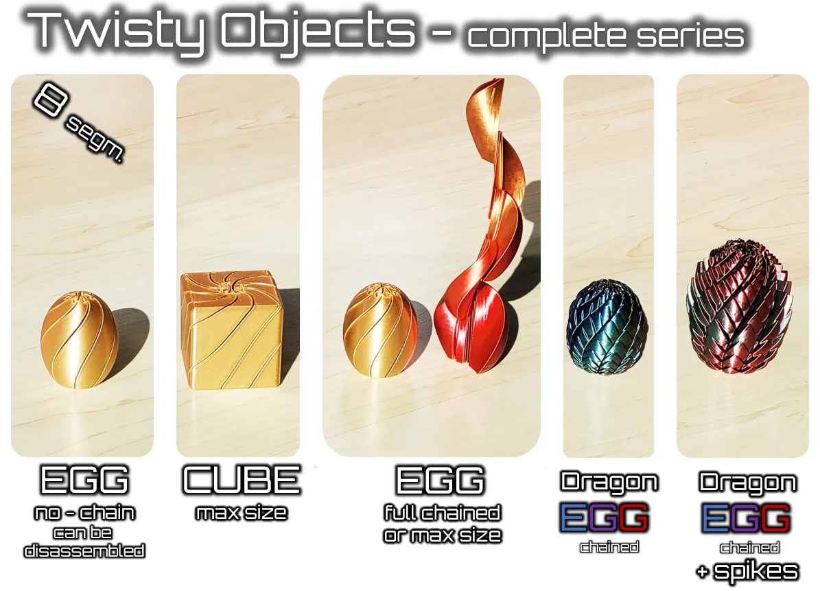 Twisty Dragon Egg - Free 3D Print Model - MakerWorld