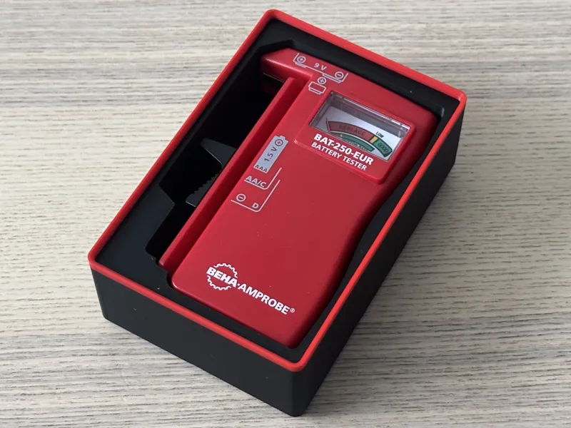 Gridfinity for BEHA-AMPROBE battery tester