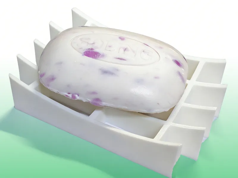 几何视觉香皂盘