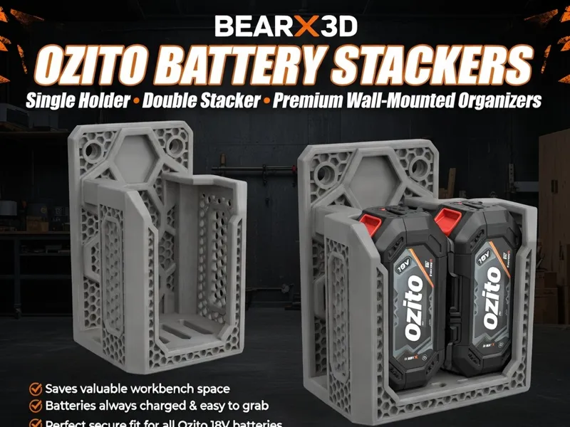 Battery Holders Ozito Tools - Bunnings Australia