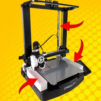 Ender 3 V3 SE Z-Axis Support Brace With Gridfinity