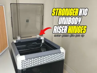 K1C Unibody Riser Stronger Hinges