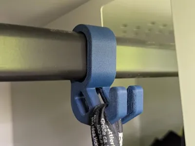 Hook for Oval Wardrobe Rail